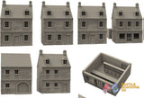 French town terrain set model