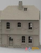 German border town terrain set view 2