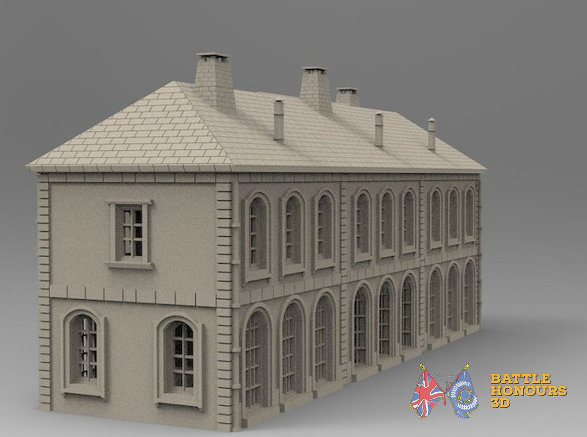 Train station bundle terrain model view 2