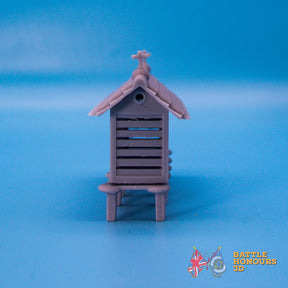 Horreo buildings terrain model