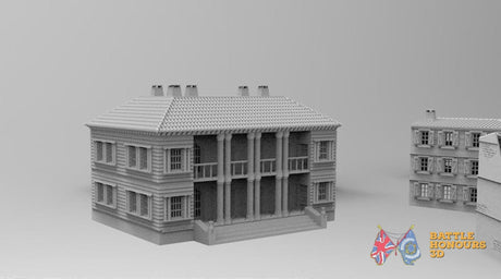 Badajoz Houses Town Set terrain model
