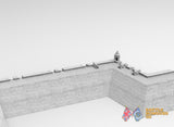 Badajoz Wallset terrain model view 11