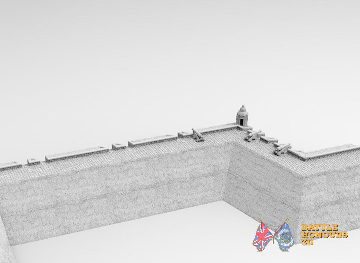 Badajoz Wallset terrain model view 11