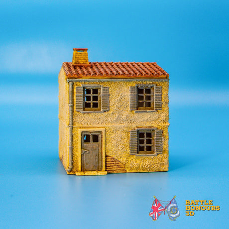 Mediterranean House Variant 2 terrain model view 2