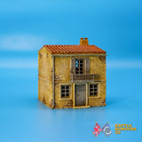 Mediterranean House Variant 3 terrain model view 1