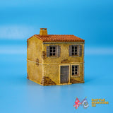 Mediterranean House Variant 3 terrain model view 2