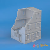 Badajoz Destroyed House 4 terrain model view 4