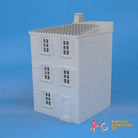 Badajoz Corner House terrain model view 4