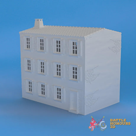 Badajoz House 1 terrain model view 1