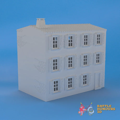 Badajoz House 1 terrain model view 2