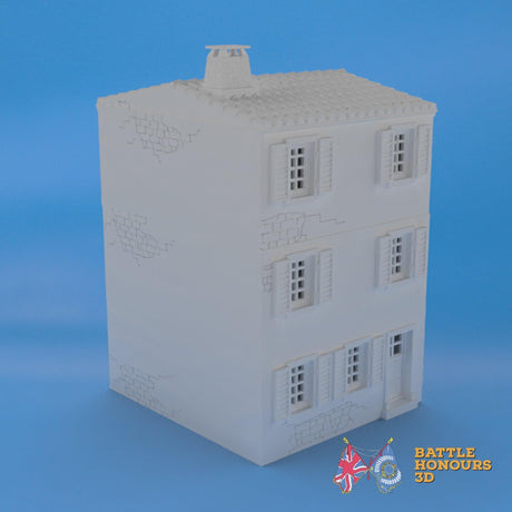 Badajoz House 2 terrain model view 4
