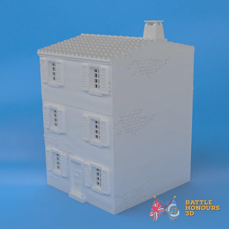Badajoz House 2 terrain model view 3