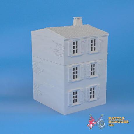 Badajoz House 3 terrain model view 4