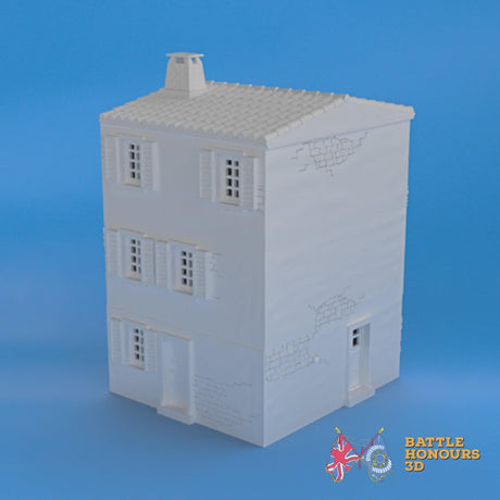 Badajoz House 4 terrain model view 2