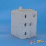 Badajoz House 4 terrain model view 3