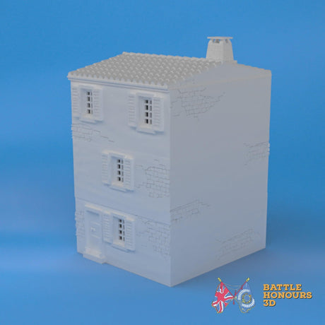 Badajoz House 4 terrain model view 4