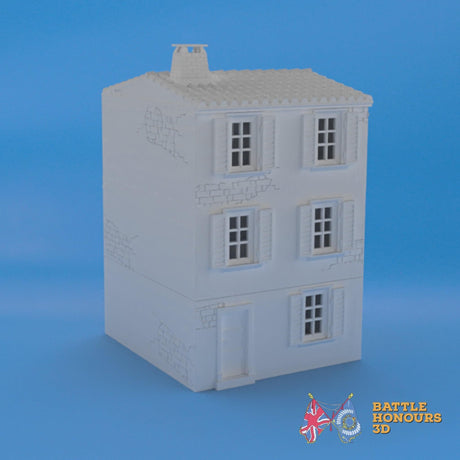 Badajoz House 5 terrain model view 2