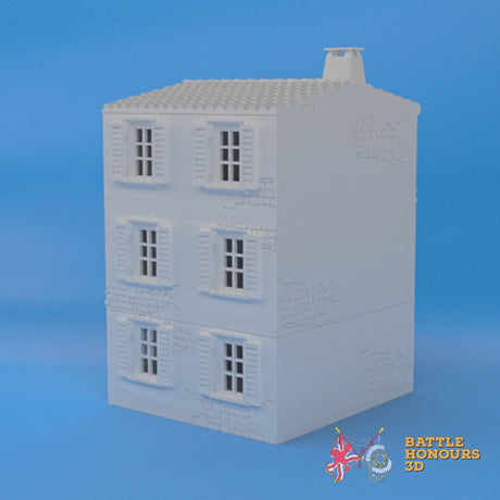 Badajoz House 5 terrain model view 3