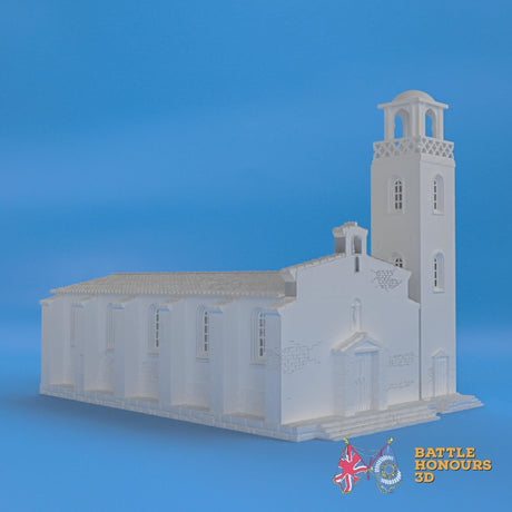 Badajoz Church terrain model view 2