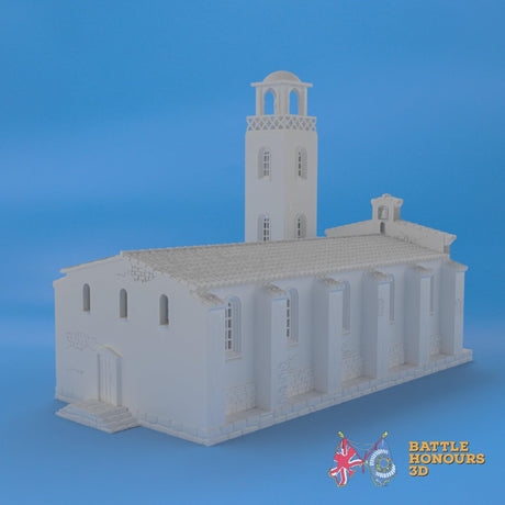 Badajoz Church terrain model view 6