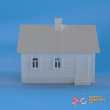 Karelian House 1 terrain model view 1