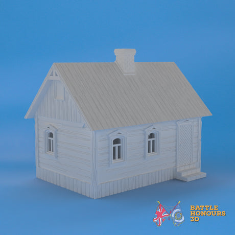 Karelian House 1 terrain model view 2
