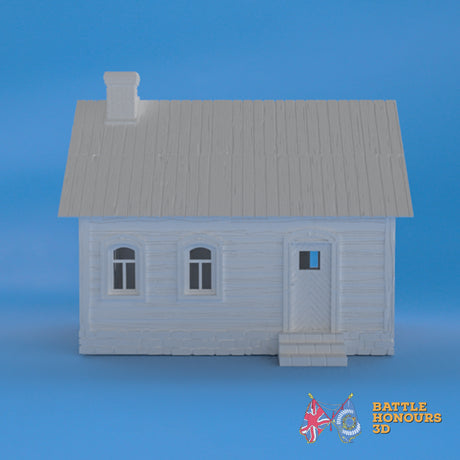 Karelian House 3 terrain model view 1
