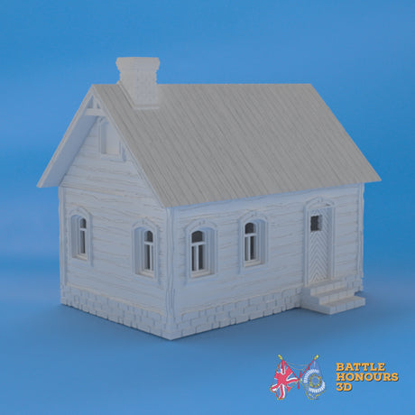 Karelian village terrain model view 3