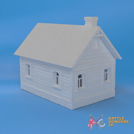 Karelian House 3 terrain model view 3