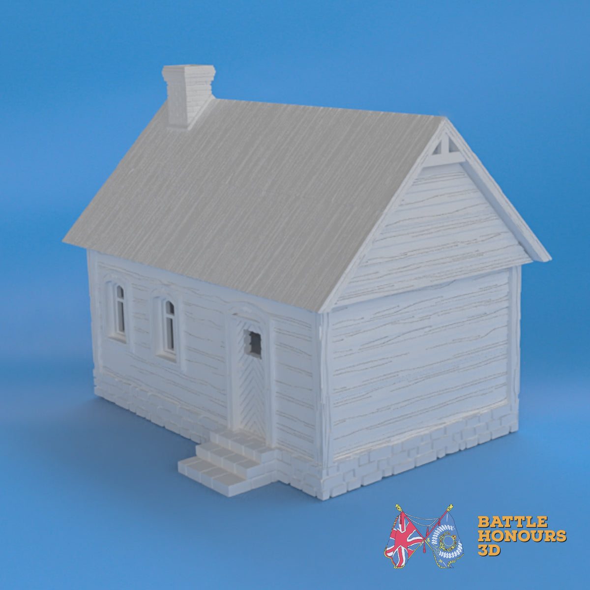 Karelian House 3 terrain model view 5
