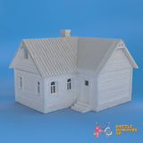 Karelian House 4 terrain model view 1