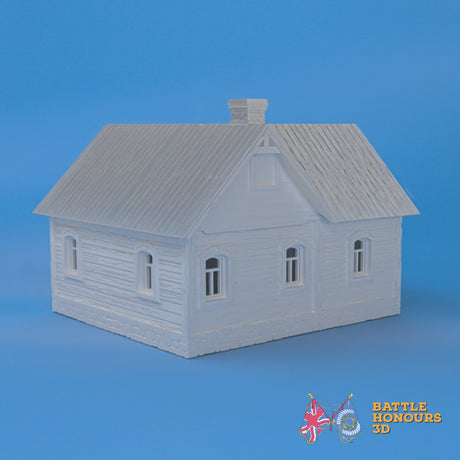 Karelian House 4 terrain model view 4