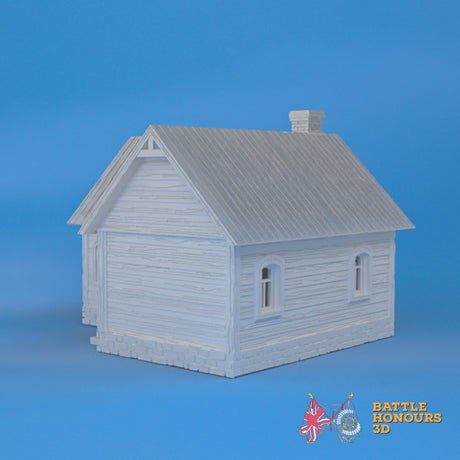 Karelian House 4 terrain model view 5