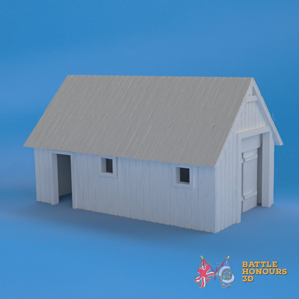 Karelian village terrain model view 4