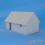 Karelian barn terrain model view 3