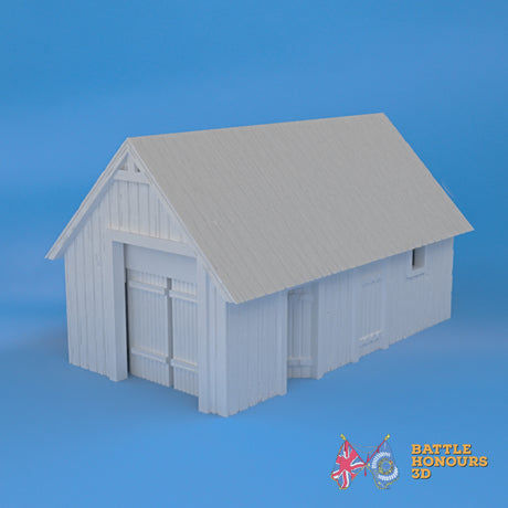 Karelian barn terrain model view 4