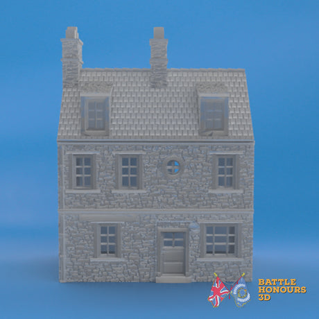 Sainte-Marie-du-Mont town terrain set view 3