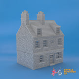 Sainte-Marie-du-Mont House 1 terrain model view 2