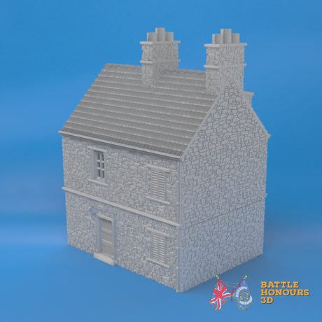 Sainte-Marie-du-Mont House 1 terrain model view 3