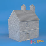 Sainte-Marie-du-Mont House 1 terrain model view 4