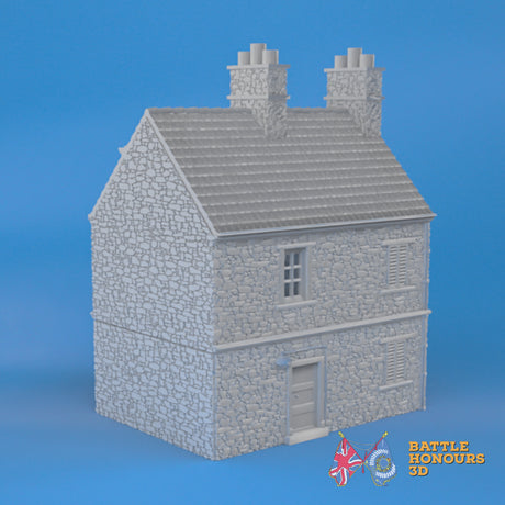 Sainte-Marie-du-Mont House 1 terrain model view 4