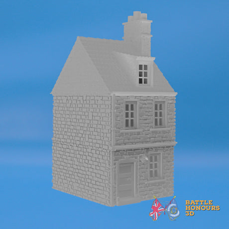 Sainte-Marie-du-Mont House 4 terrain model view 2