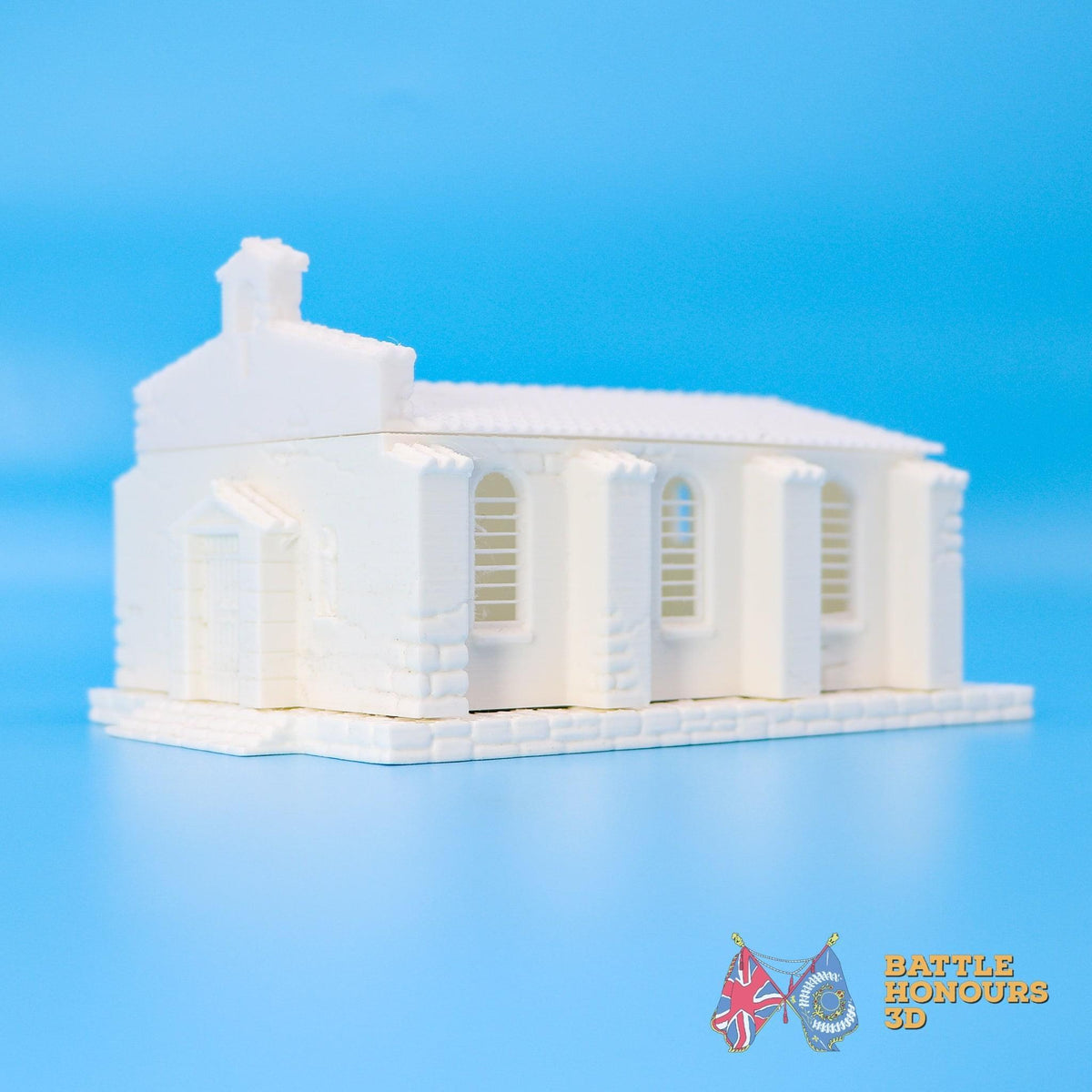 Large church terrain model view 1