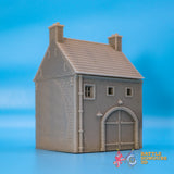 Normandy House 1 terrain model view 2