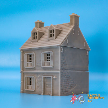 Normandy House 2 terrain model view 4