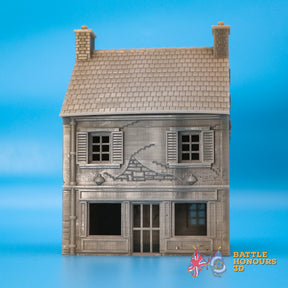 Normandy House 4 terrain model view 1