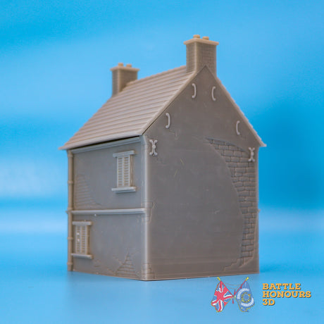 Normandy House 4 terrain model view 3