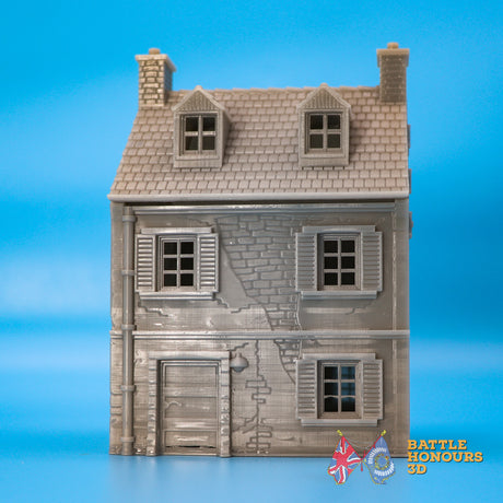 Normandy House 3 terrain model view 1
