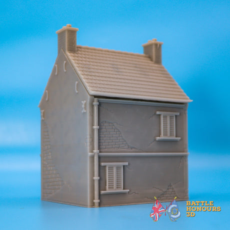 Normandy House 3 terrain model view 4
