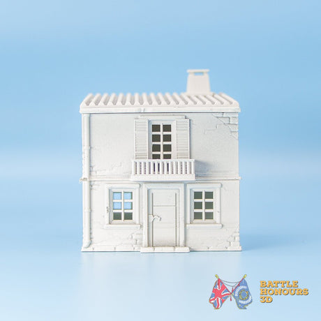 Mediterranean House Variant 3 terrain model view 3